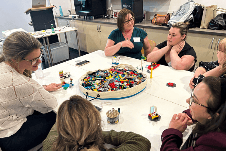 Lego Serious Play Session at Cliftons Canberra