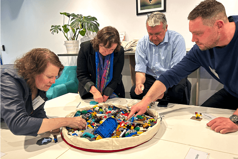 Lego Serious Play Session at Cliftons Canberra