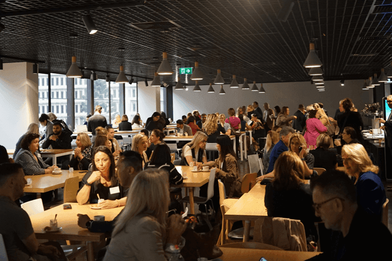 Breakout Room full from an event at Cliftons Sydney