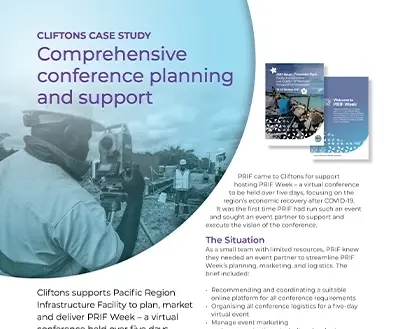 Pacific Region Infrastructure Facility